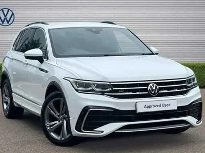 Used VW Tiguan R-line Edition 150 HP (110 kW) 2023 White SUV