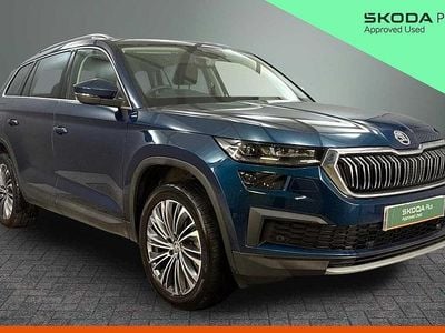 Usado Skoda Kodiaq SE L Executive 150 HP (110 kW) 2022 Azul SUV