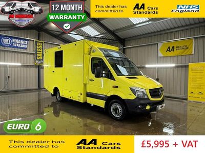 Used Mercedes Sprinter 190 HP (139 kW) 2015 Yellow Van