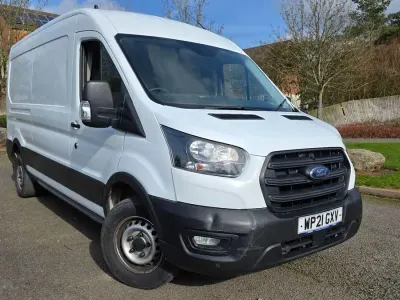 Used Ford Transit S 130 HP (95 kW) 2021 White Van