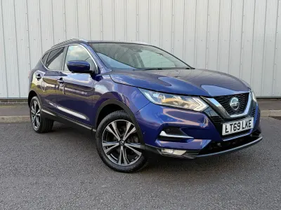 Used Nissan Qashqai N-Connecta 2020 Blue SUV