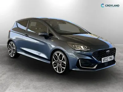 Used Ford Fiesta ST-Line 2022 Blue Hatchback