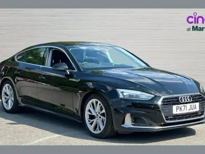 Used Audi A5 Sport 161 HP (118 kW) 2021 Black Coupe