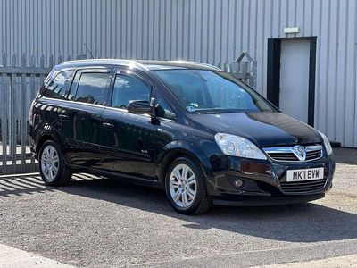Used Vauxhall Zafira Elite 125 HP (91 kW) 2011 Black MPV