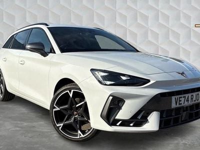 Used Cupra Leon 150 HP (110 kW) 2025 White Estate