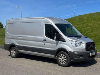 Begagnad Ford Transit 130 HK (95 kW) 2019 Silver Van