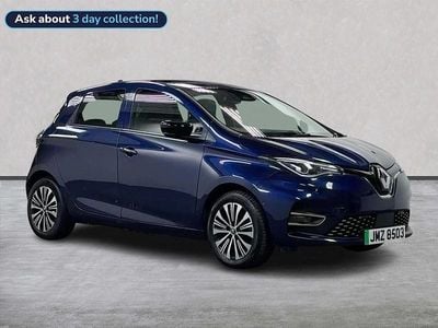 Used Renault Zoe Techno 100 kW (136 HP) 2022 Blue Hatchback