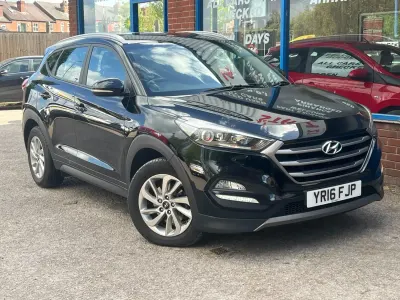 Używany Hyundai Tucson SE 116 KM (85 kW) 2016 Czarny SUV