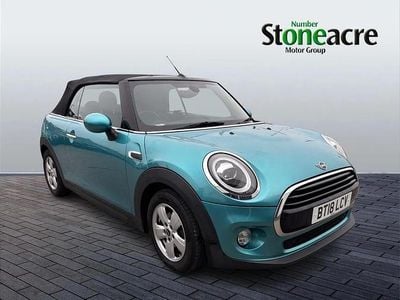 Turquoise Used 2018 Mini Cooper Cabriolet Cabriolet | £11,995 (Good price)