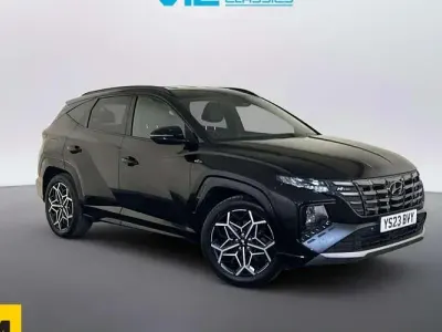 Gebraucht Hyundai Tucson N Line 265 PS (194 kW) 2023 Schwarz SUV