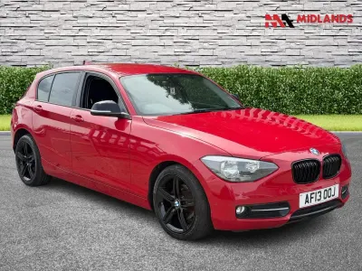 Used BMW 116 Sport Line 2013 Red Hatchback