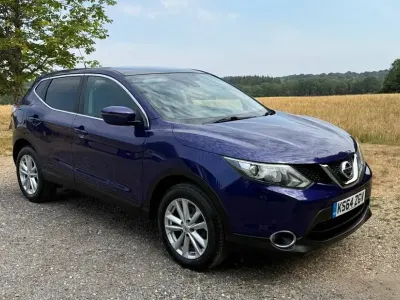 Used Nissan Qashqai Acenta Premium 110 HP (80 kW) 2015 Blue SUV