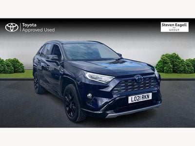 Blue Used 2021 Toyota RAV4 Estate | £26,782 (A bit pricey)