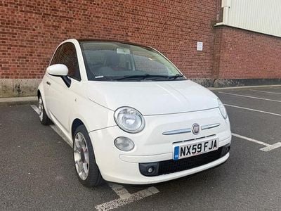Used Fiat 500 Sport 100 HP (73 kW) 2009 White Cabriolet
