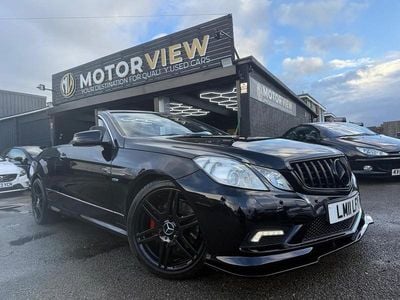 Used Mercedes E350 2011 Black Cabriolet