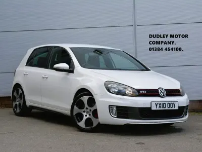 Used VW Golf VI GTI 210 HP (154 kW) 2010 Candy white Hatchback