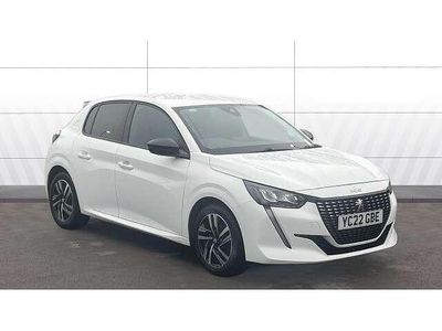 White Used 2022 Peugeot 208 Allure Premium Hatchback | £11,581 (Fair price)