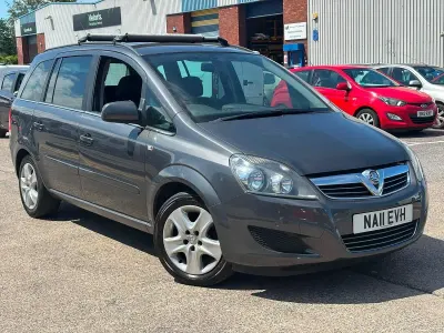 Used Vauxhall Zafira 115 HP (84 kW) 2011 Grey MPV