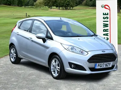 Used Ford Fiesta Zetec 2017 Silver Hatchback