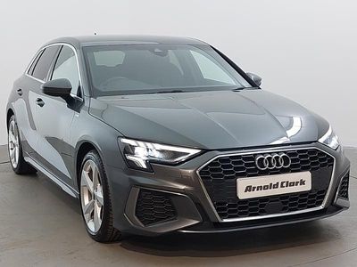 Used Audi A3 S-Line 110 HP (80 kW) 2023 Grey Sedan