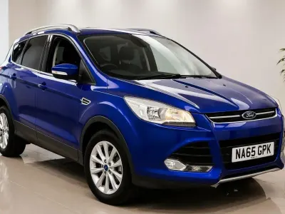 Used Ford T Titanium 2015 Blue SUV