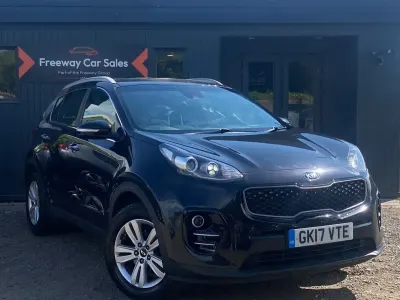 Used Kia Sportage 130 HP (95 kW) 2017 Black SUV