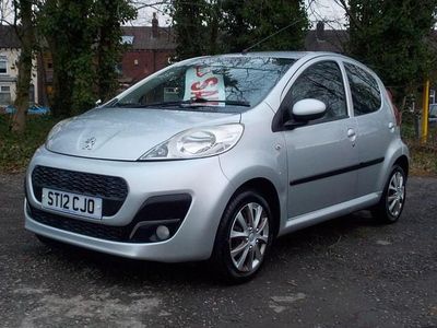 Used Peugeot 107 Active 68 HP (50 kW) 2012 Silver Hatchback