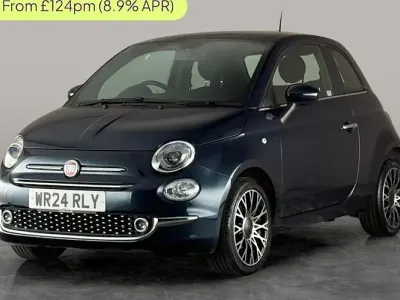 Used Fiat 500 69 HP (50 kW) 2024 Blue Hatchback