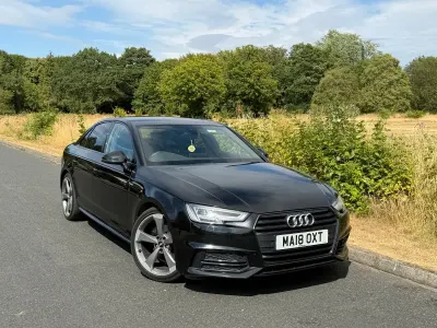 Used Audi A4 Black Edition 2018 Black Sedan