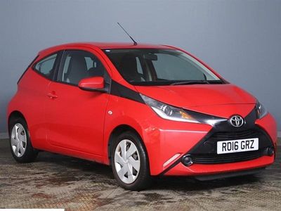 Red Used 2016 Toyota Aygo X-play Hatchback | £4,995 (A bit pricey)