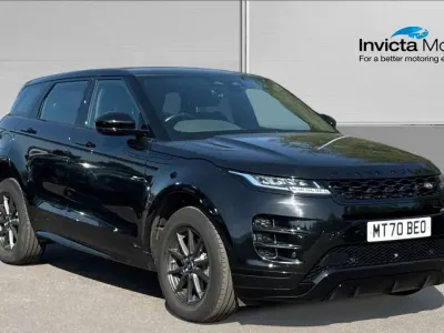 Used Land Rover Range Rover evoque R-Dynamic 163 HP (119 kW) 2021 Black SUV