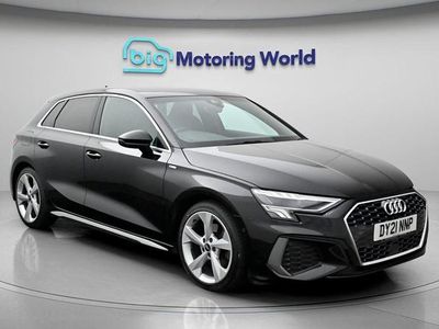 Used Audi A3 Sportback S-Line 150 HP (110 kW) 2021 Black Hatchback