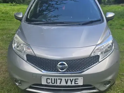 Used Nissan Note Acenta Premium 80 HP (58 kW) 2017 Silver Hatchback