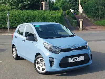 Used Kia Picanto 2019 Blue Hatchback