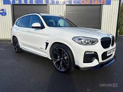 White Used 2017 BMW X3 M Sport SUV | £17,995