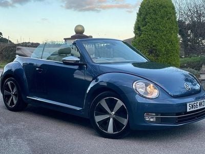 Blue Used 2016 VW Beetle Design Cabriolet | £13,995 (A bit pricey)