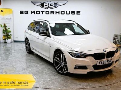 White Used 2018 BMW 320 M Sport Estate | £15,985 (Fair price)