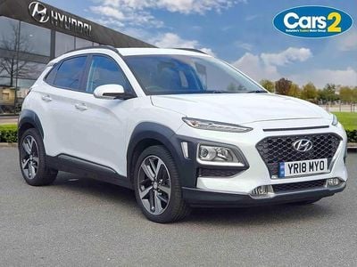 Used Hyundai Kona Premium 117 HP (86 kW) 2018 White SUV