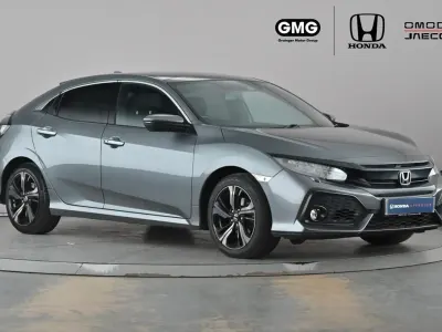 Used Honda Civic EX 129 HP (94 kW) 2017 Grey Hatchback