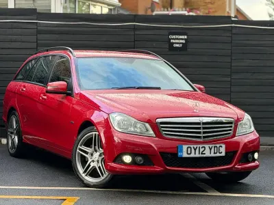 Used Mercedes C220 SE 2012 Red Estate