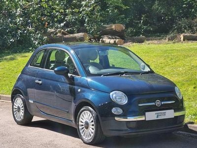 Usado Fiat 500 Lounge 69 HP (50 kW) 2014 Azul Citadino