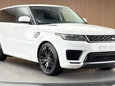 Used Land Rover Range Rover Sport HSE 306 HP (225 kW) 2019 Fuji white SUV