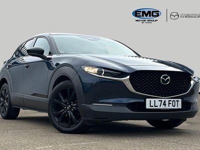 Begagnad Mazda CX-30 Homura-Line 140 HK (102 kW) 2024 Blå SUV