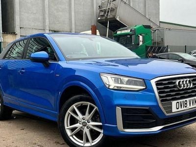 Used Audi Q2 S-Line 150 HP (110 kW) 2018 Blue SUV