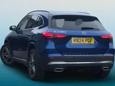 Used Mercedes GLA200 AMG Line Premium 150 HP (110 kW) 2024 Blue SUV