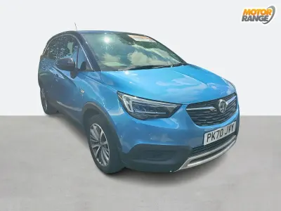 Used Vauxhall Crossland X 110 HP (80 kW) 2020 Blue SUV