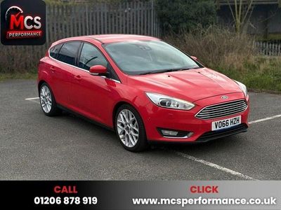Used Ford Focus Titanium X 100 HP (73 kW) 2016 Red Hatchback