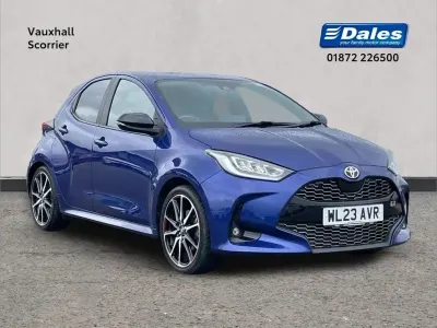 Used Toyota Yaris Hybrid Sport 113 HP (83 kW) 2023 Blue Hatchback