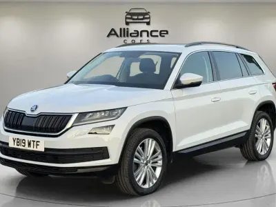 Used Skoda Kodiaq SE L 190 HP (139 kW) 2019 White SUV