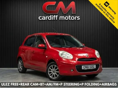 Used Nissan Micra Acenta 2011 Red Hatchback